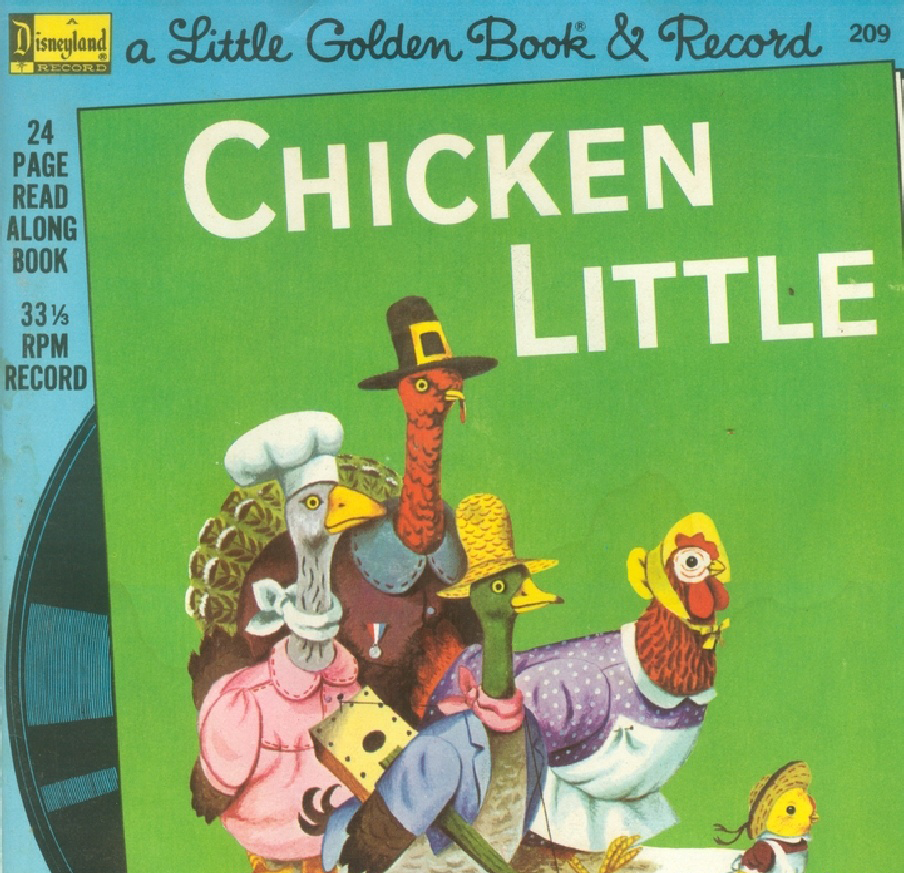 Chicken Little,喵屋绘本