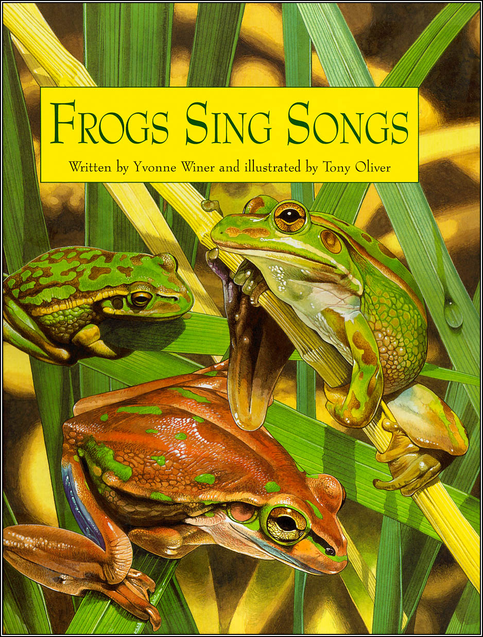 Frogs Sing Songs,喵屋绘本