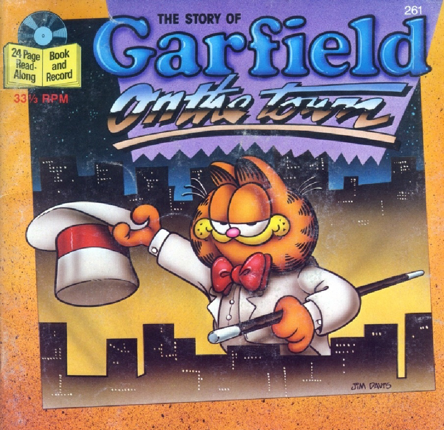 Garfield on the Town,喵屋绘本