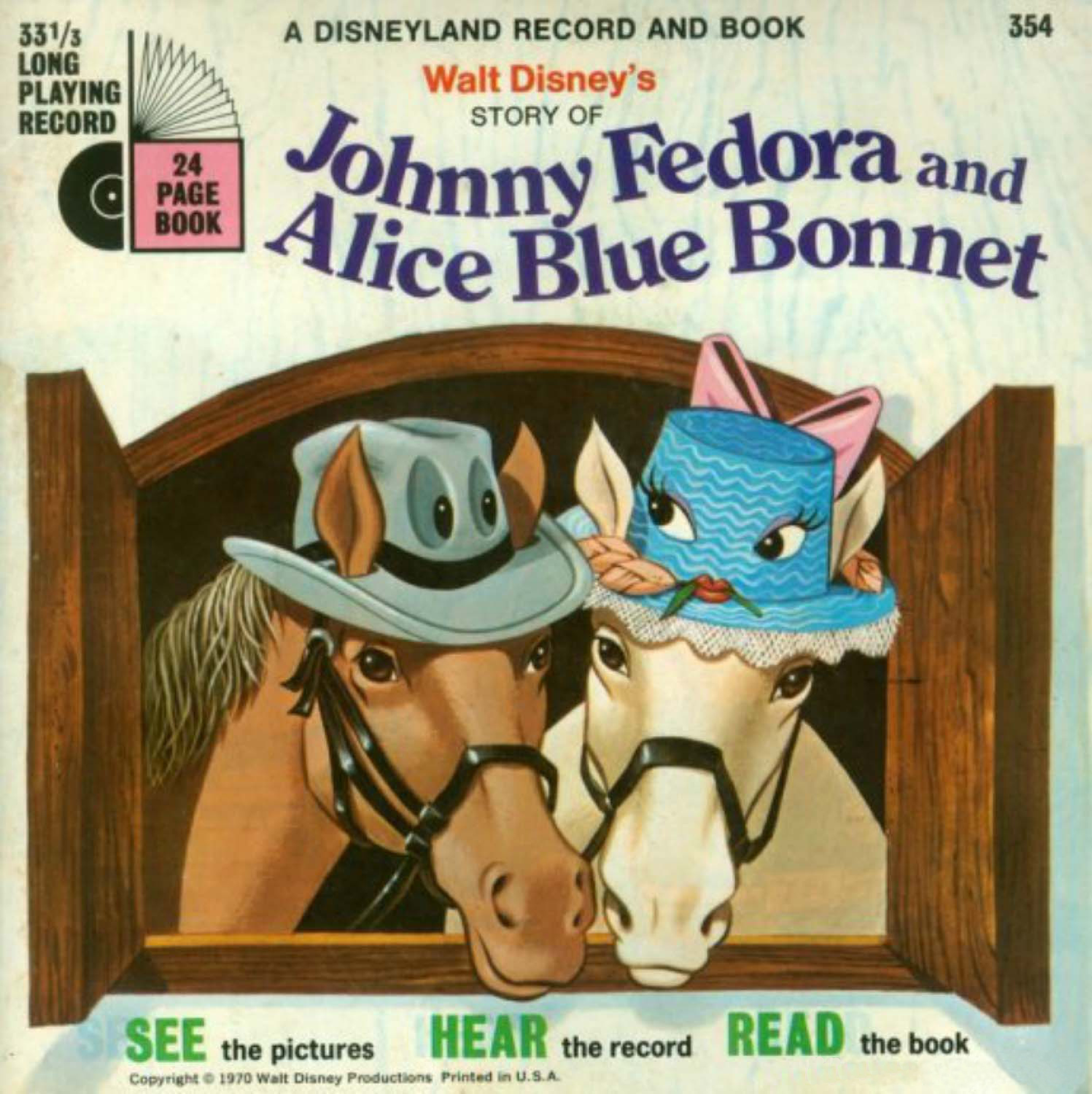 Johnny Fedora and Alice Blue Bonnet,喵屋绘本