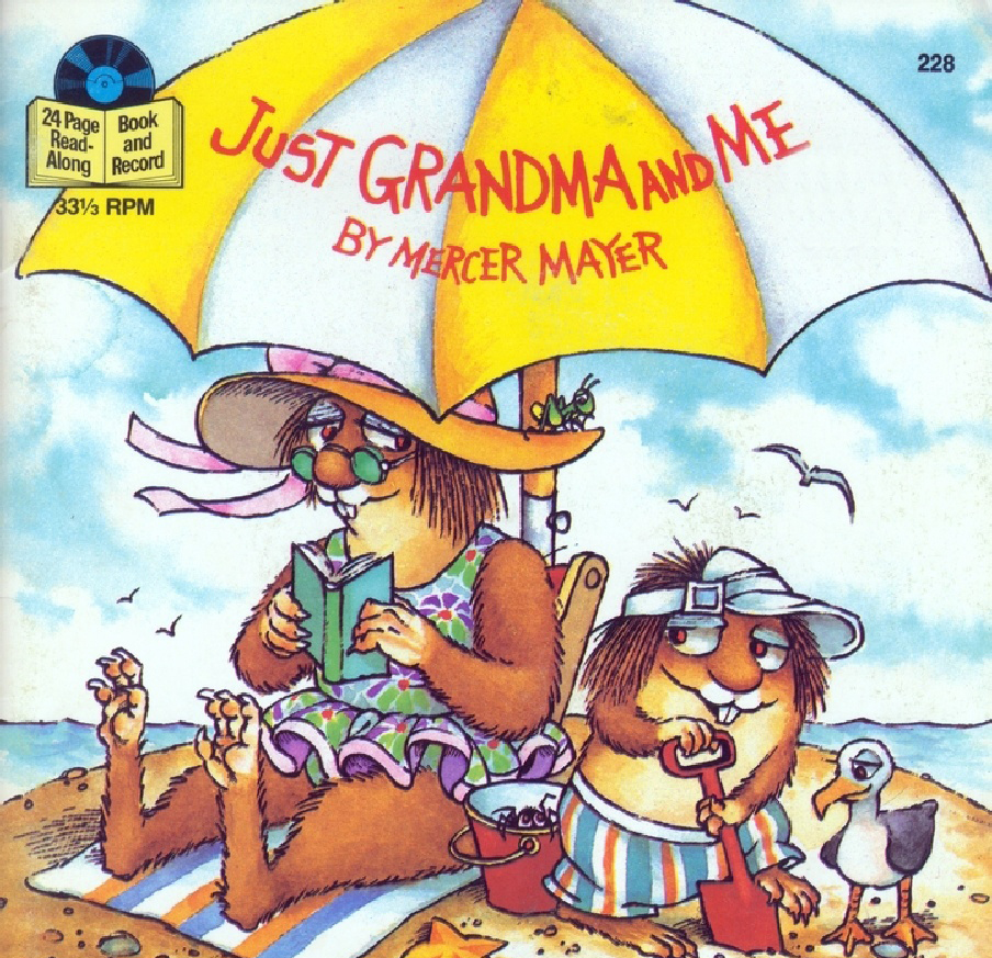 Just Grandma and Me,喵屋绘本