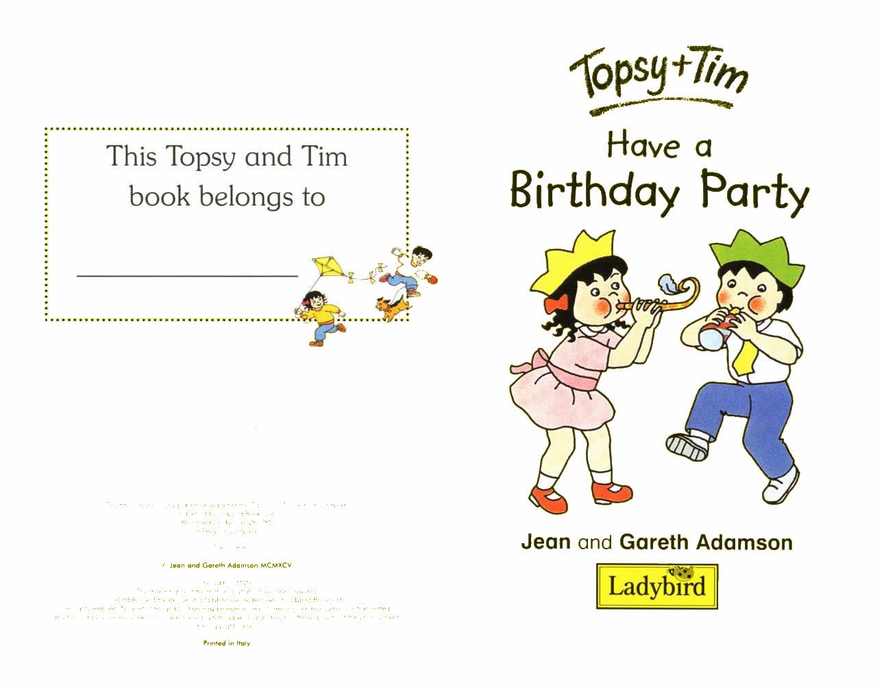 Ladybird – Topsy Tim Books – Have A Birthday Party,喵屋绘本