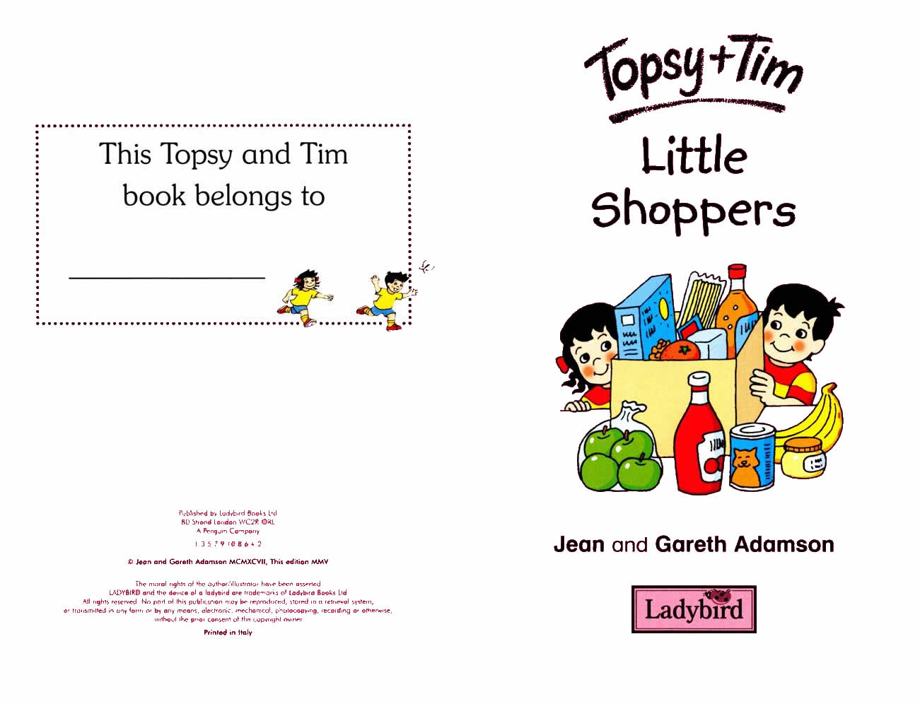 Ladybird – Topsy Tim Books – Little Shoppers,喵屋绘本