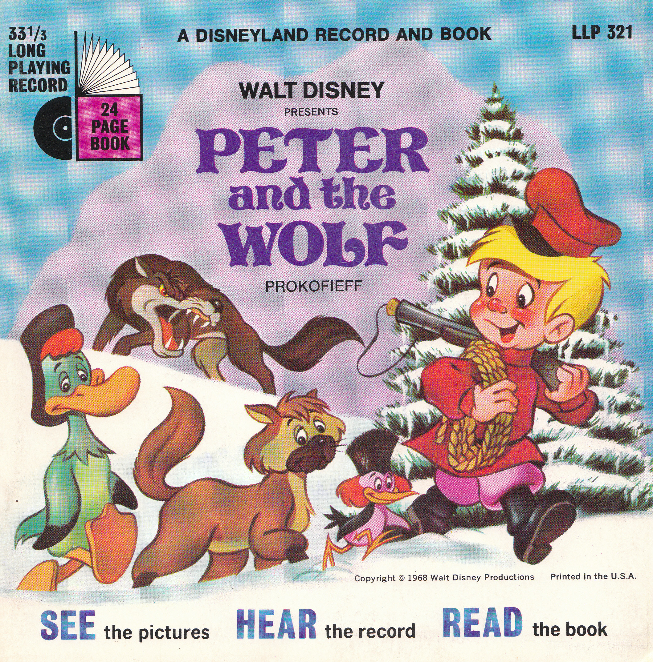 Peter And The Wolf,喵屋绘本