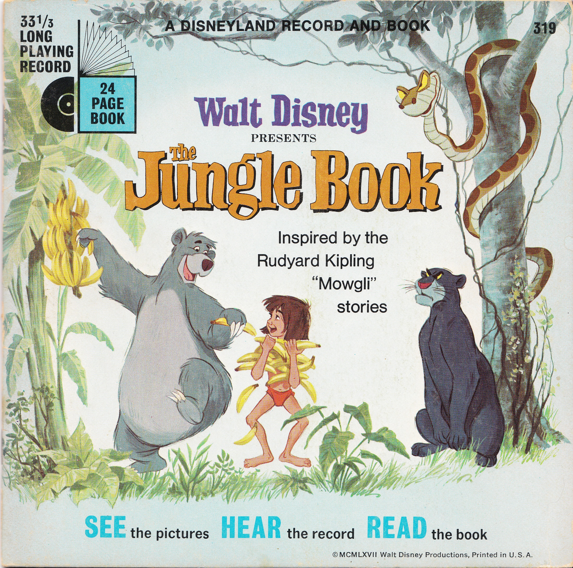 The Jungle Book,喵屋绘本