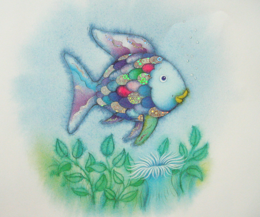 The Rainbow Fish,喵屋绘本