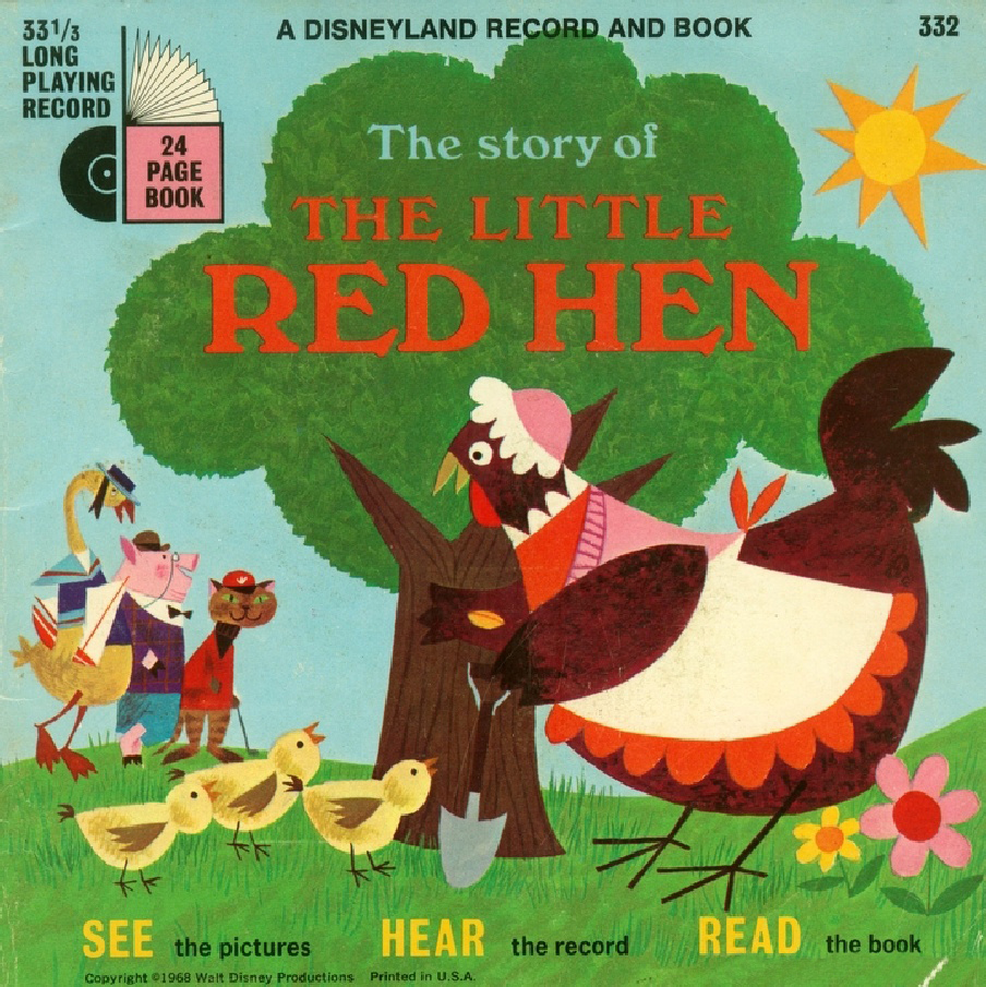 The Story of the Little Red Hen,喵屋绘本