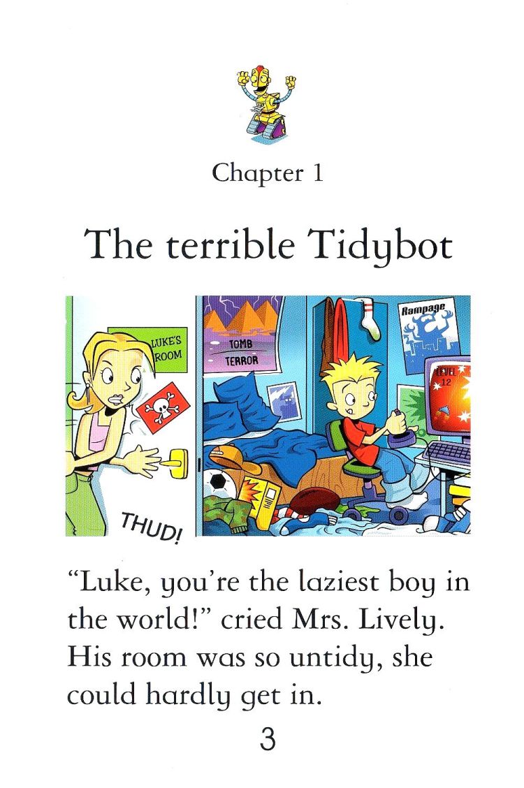 The Terrible Tidybot,喵屋绘本