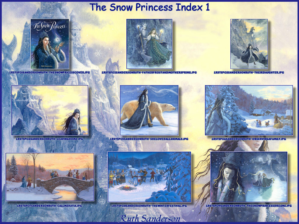The snow princess,喵屋绘本