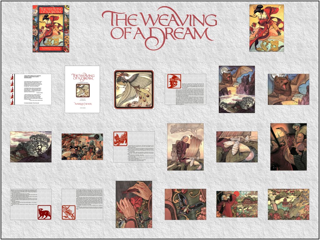 The weaving of a dream,喵屋绘本