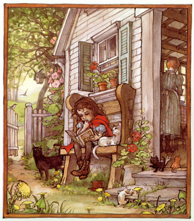 little red riding hood,喵屋绘本