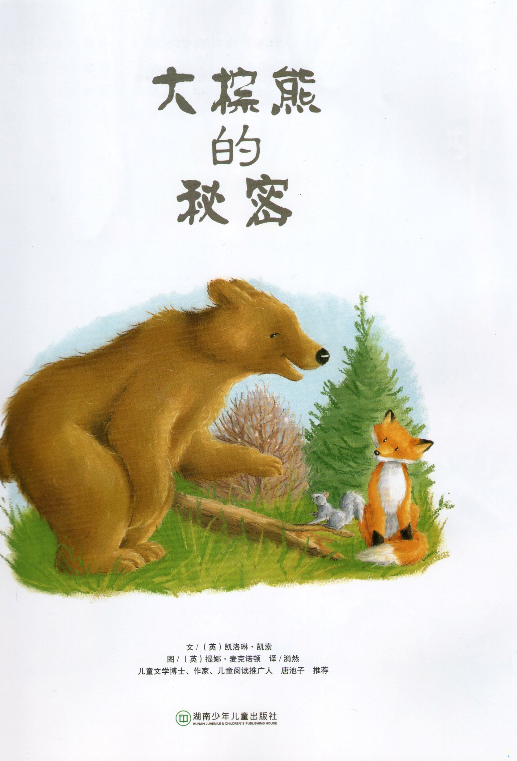 大棕熊的秘密,喵屋绘本